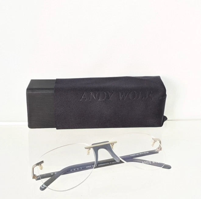 New Authentic Andy Wolf Eyeglasses FARIA Col. f Hand Made Austria 56mm Frame