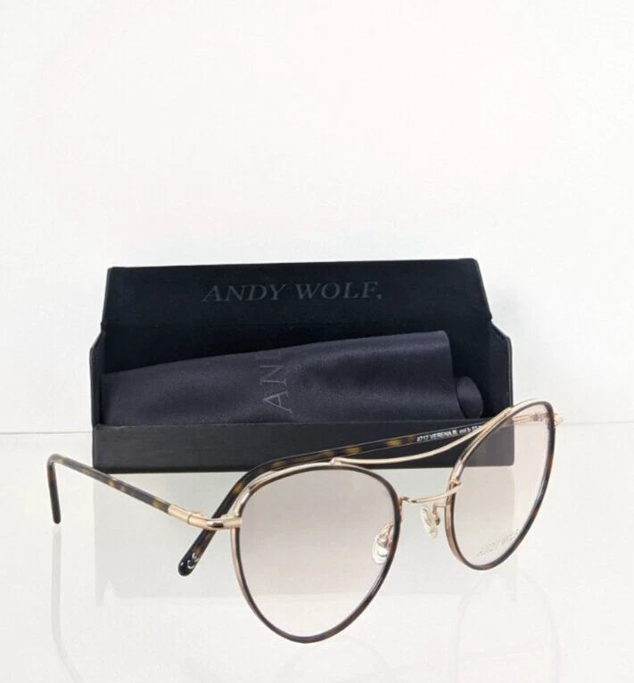 New Authentic Andy Wolf Eyeglasses 4717 Col. B Verena Hand Made Austria 53mm