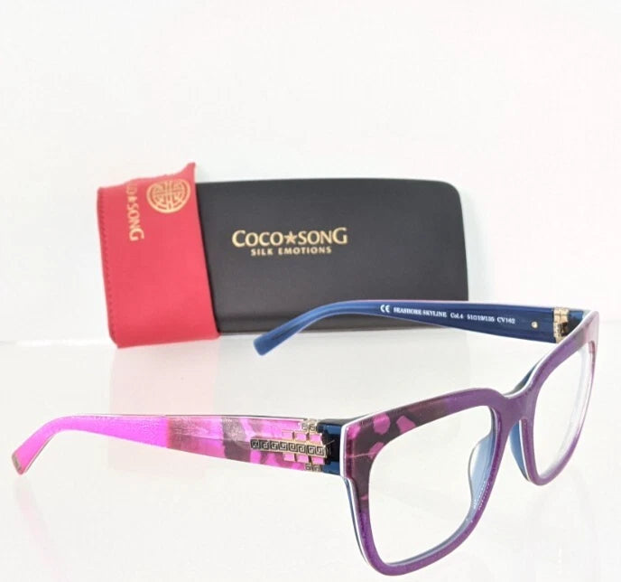New Authentic COCO SONG Eyeglasses Seashore Skyline Col. 4 51mm CV162