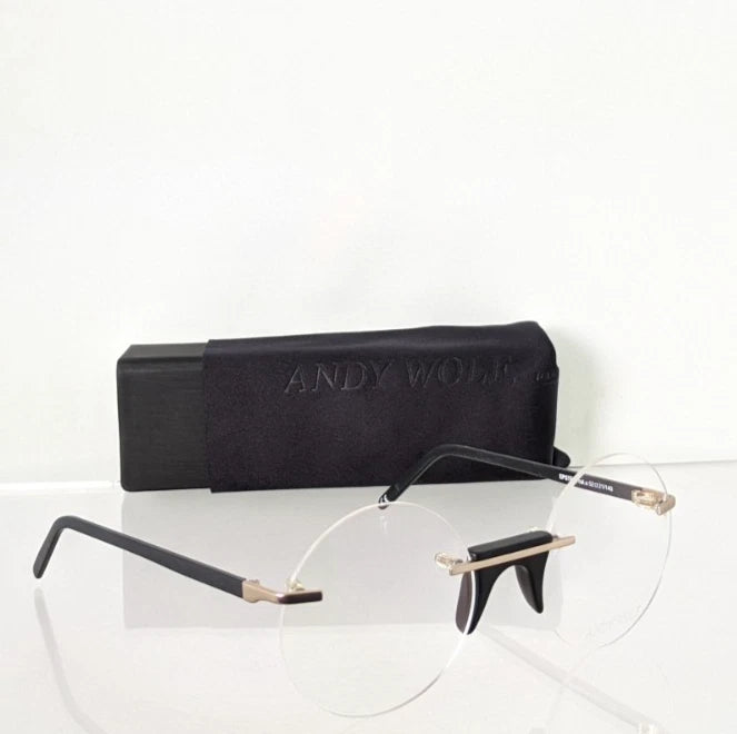 New Authentic Andy Wolf Eyeglasses EPSTEIN Col. a Hand Made Austria 52mm Frame