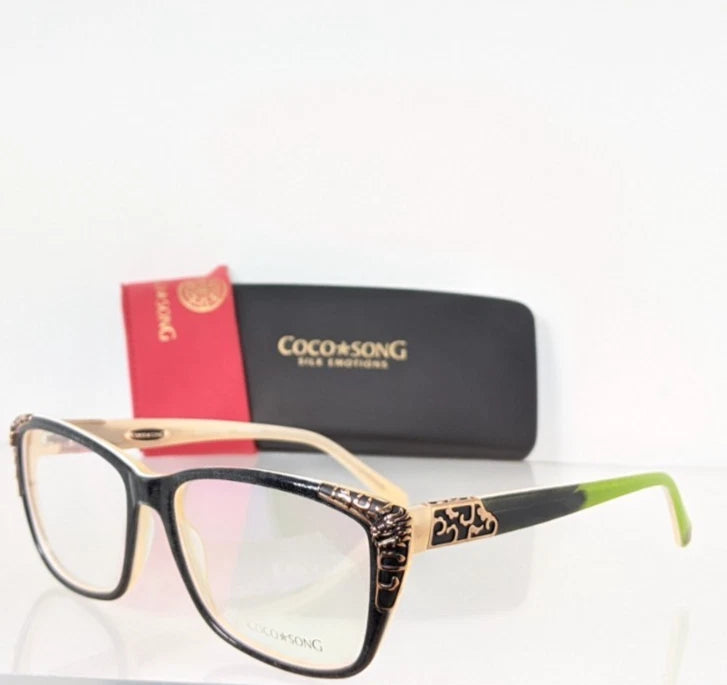 New Authentic COCO SONG Eyeglasses Travel Mind Col. 1 55mm CV136
