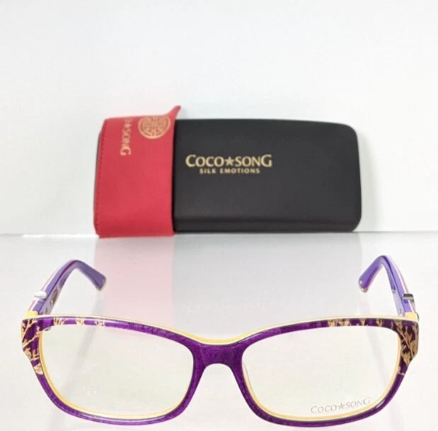 New Authentic COCO SONG Eyeglasses Crazy Red Col. 2 52mm CV109