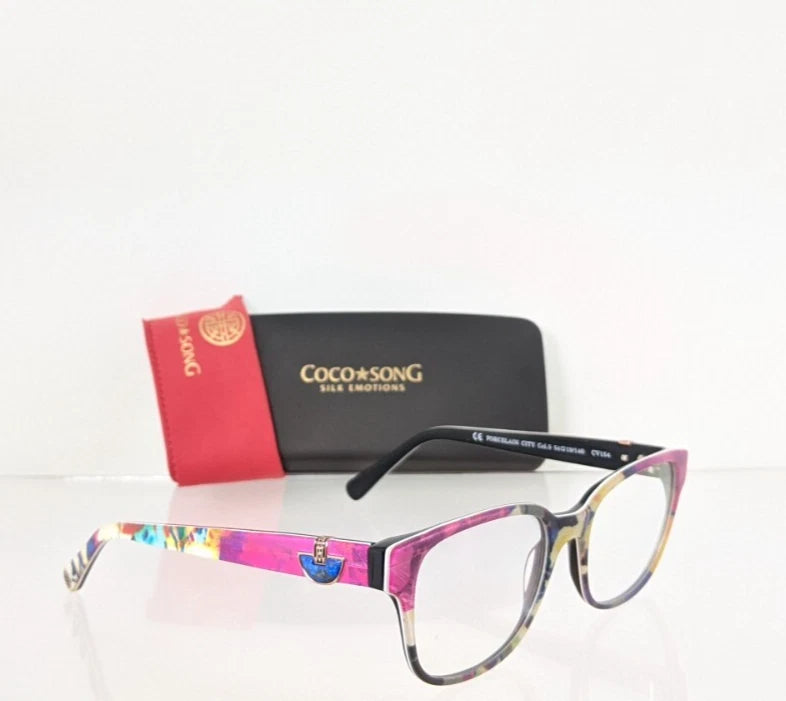 New Authentic COCO SONG Eyeglasses Porcelain City Col. 5 53mm CV154