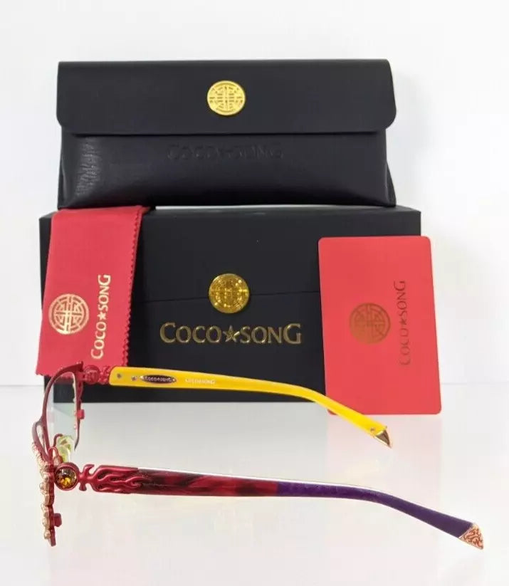 Brand New Authentic COCO SONG Eyeglasses Right Glory Col 3 54mm CV115