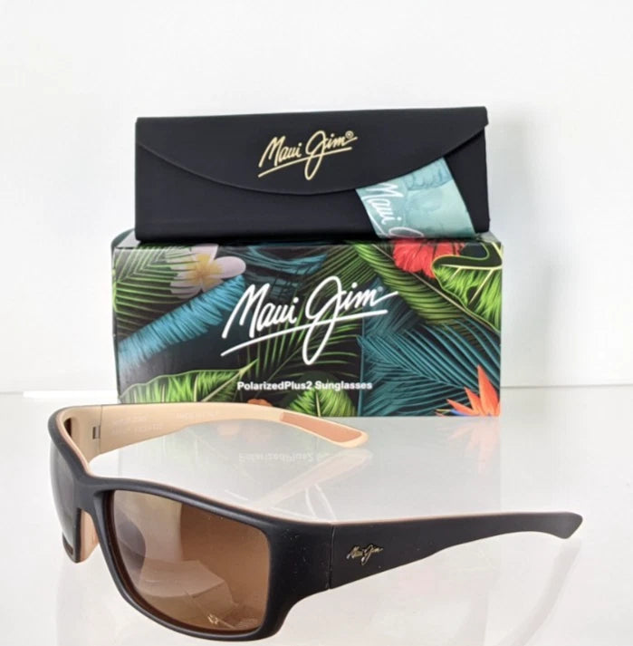 Brand New Authentic Maui Jim Sunglasses LOCAL KINE MJ 810 - 25MC STG-BG 61mm