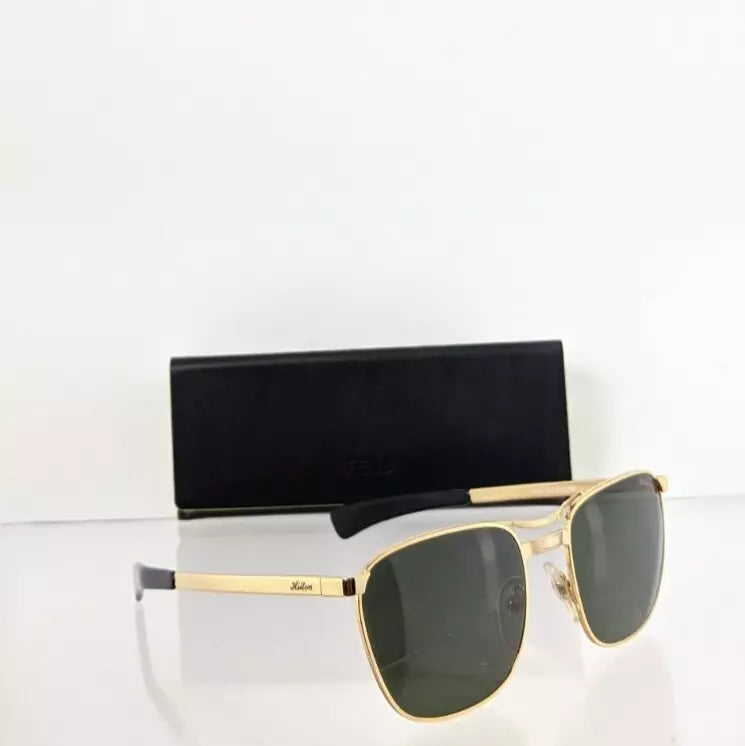 Brand New Authentic HILTON LONDON Sunglasses CLUB 54mm Gold Frame