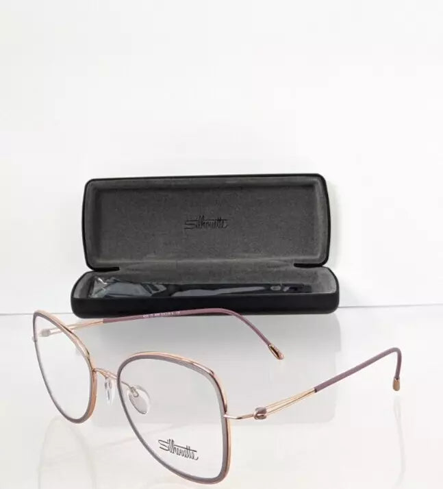 Brand New Authentic Silhouette Eyeglasses SPX 4558 75 4030 Titanium Frame 53mm