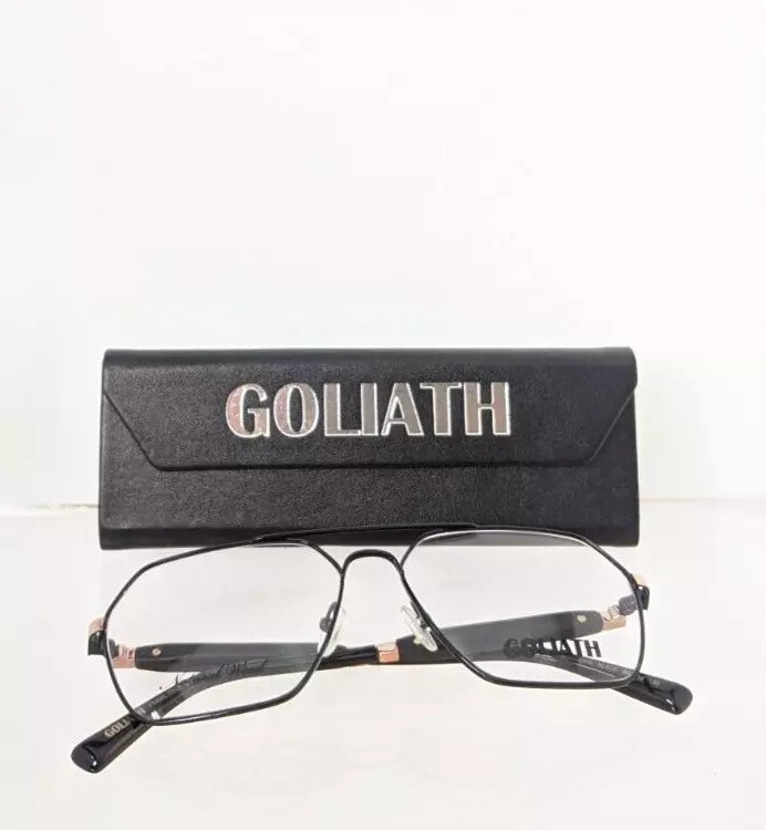 Brand New Authentic GOLIATH Eyeglasses XVII Black 60mm Frame