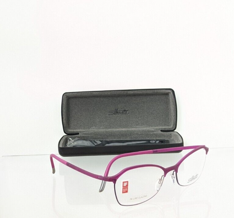 Brand New Authentic Silhouette Eyeglasses SPX 1582 75 4040 Titanium Frame 53mm