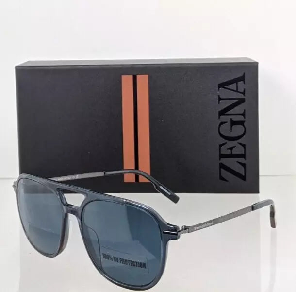 Brand New Authentic Ermenegildo Zegna EZ 0191 92V Sunglasses 55mm 0191 Frame