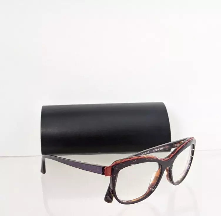 New Authentic Alain Mikli A0 2019 2891 Eyeglasses AL 2019 Purple & Red Frame