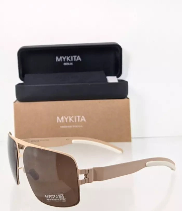 Brand New Authentic MYKITA Sunglasses TYRONE 094 Brown 60mm Frame