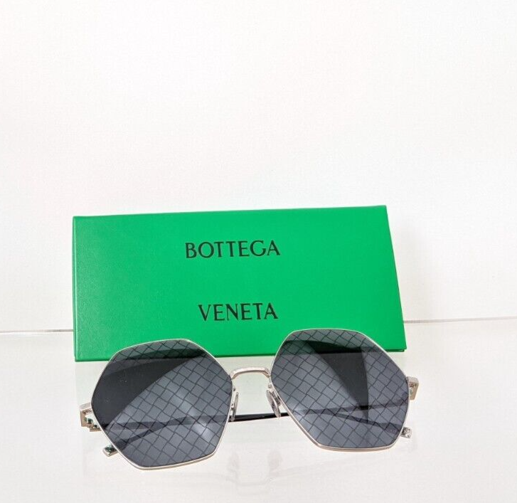 Brand New Authentic Bottega Veneta Sunglasses BV 0201 001 60mm Frame