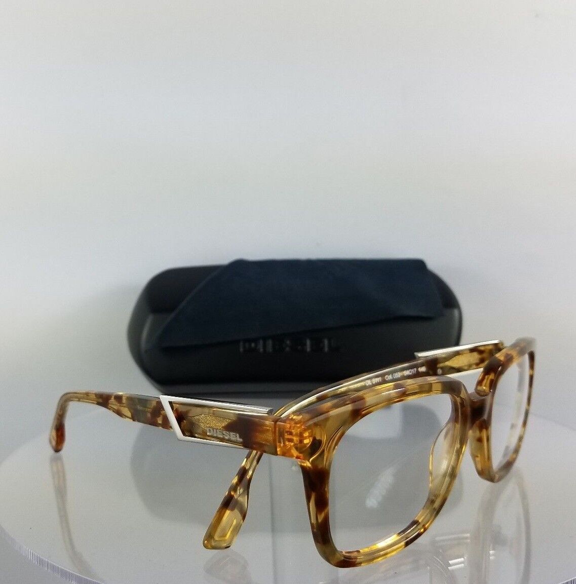 100% Authentic Brand New Diesel Eyeglasses DL 5111 Light Tortoise 053 Frame