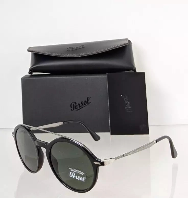 Brand New Authentic Persol Sunglasses OV 3172 95/31 51mm Black 3172 Frame