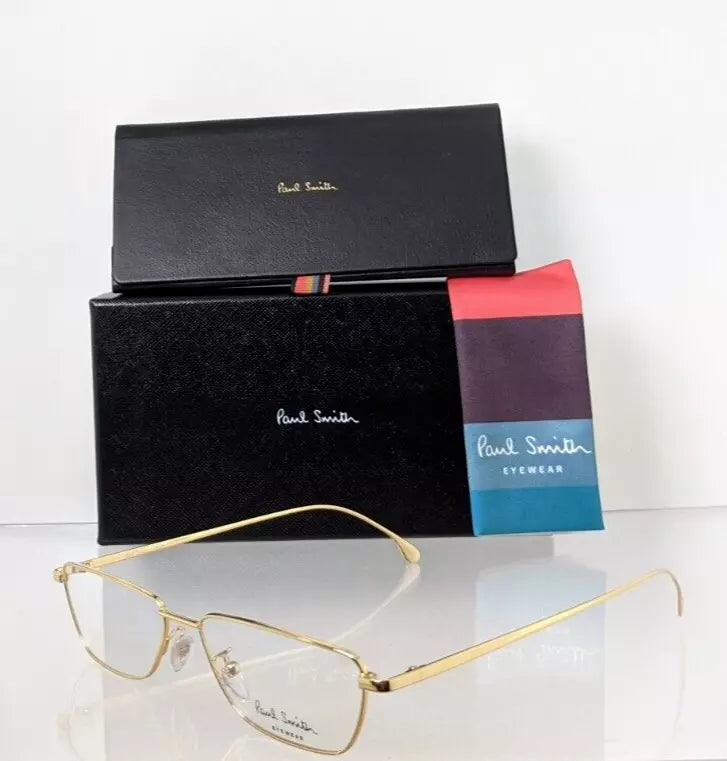 Brand New Authentic Paul Smith Eyeglasses PSOP009 V1 C: 02 56mm Askew Frame