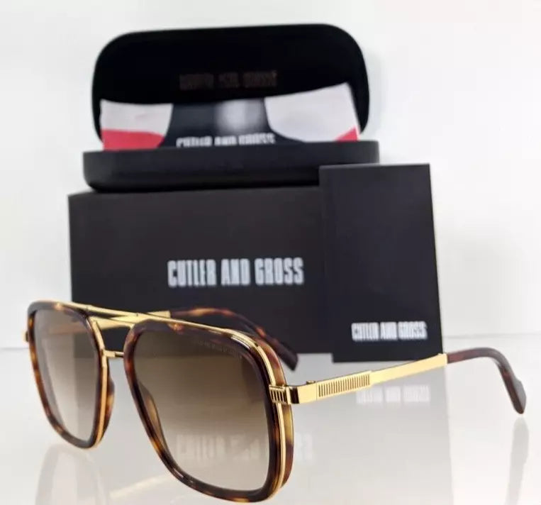 Brand New Authentic CUTLER AND GROSS Sunglasses M : 1324 C : 02 58mm Frame