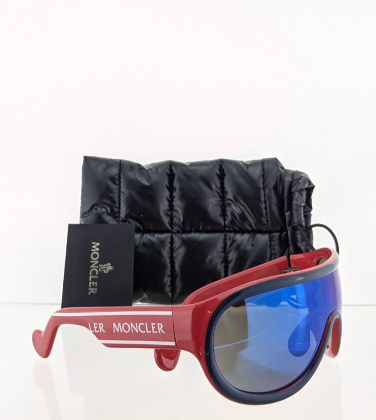 Brand New Authentic Moncler Sunglasses Mr Moncler Ml 0106 92C 0106 Wrap Frame