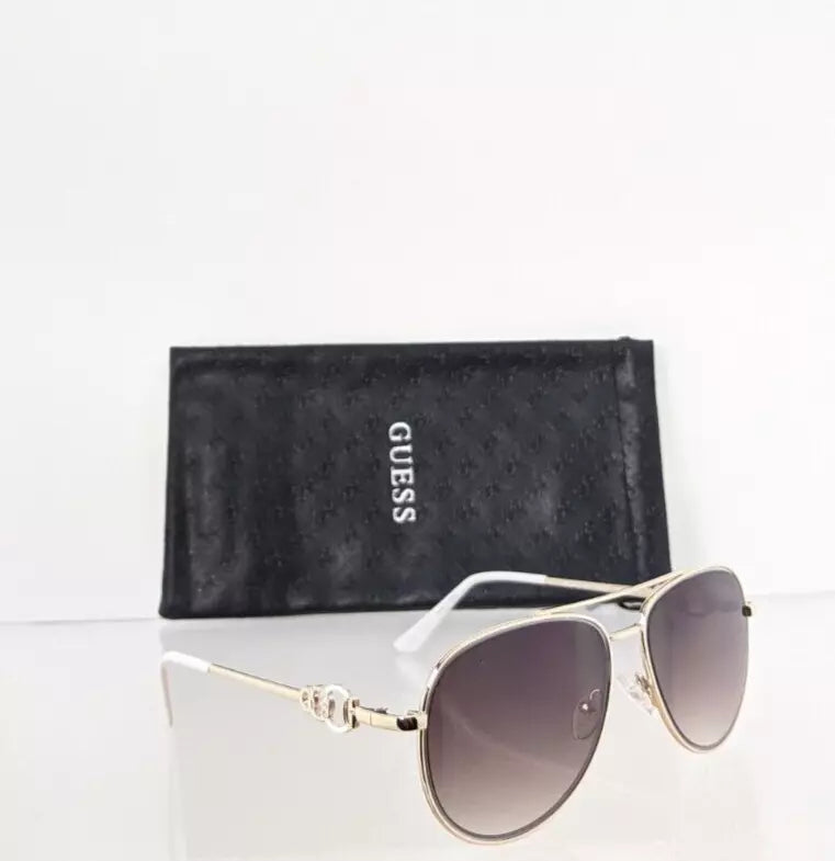 Brand New Authentic Guess Factory Sunglasses GF 0344 32F Gold Frame GF0344 Frame