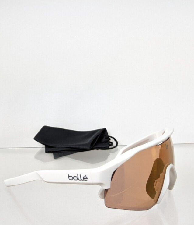 Brand New Authentic Bolle Sunglasses LightShifter Matte White Frame