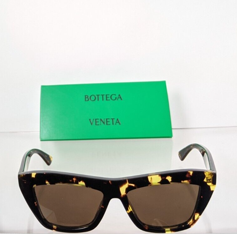 Brand New Authentic Bottega Veneta Sunglasses BV 1121 002 55mm Frame