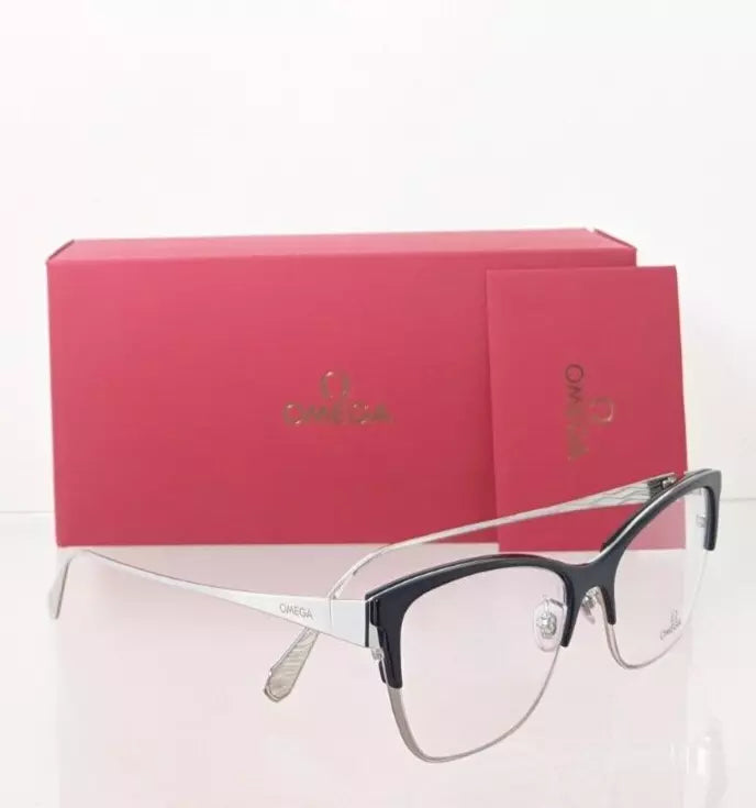 Brand New Authentic OMEGA Eyeglasses 5001 - H 052 01A 54mm Frame