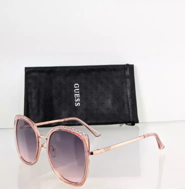 Brand New Authentic Guess Factory Sunglasses GF 0381 72T Pink Gold Frame GF0381