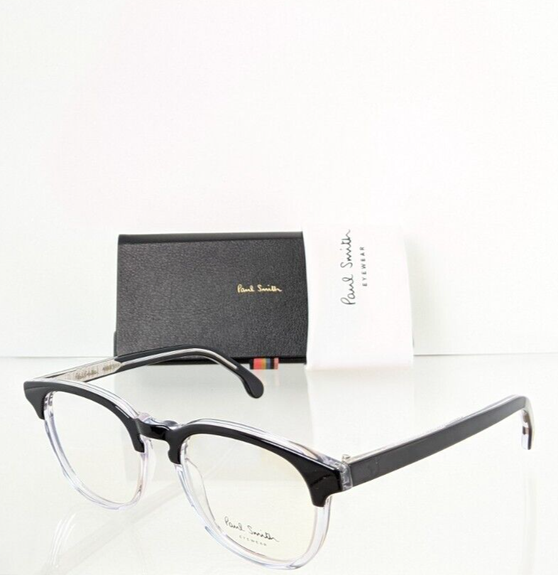 Brand New Authentic Paul Smith Eyeglasses PSOP001 V2 C: 03 ABBOTT Frame