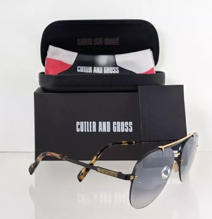 Brand New Authentic CUTLER AND GROSS Sunglasses M : 1372 C : 01 60mm 1372