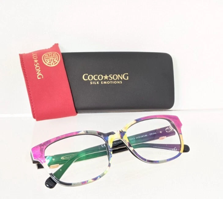 New Authentic COCO SONG Eyeglasses Porcelain City Col. 5 53mm CV154