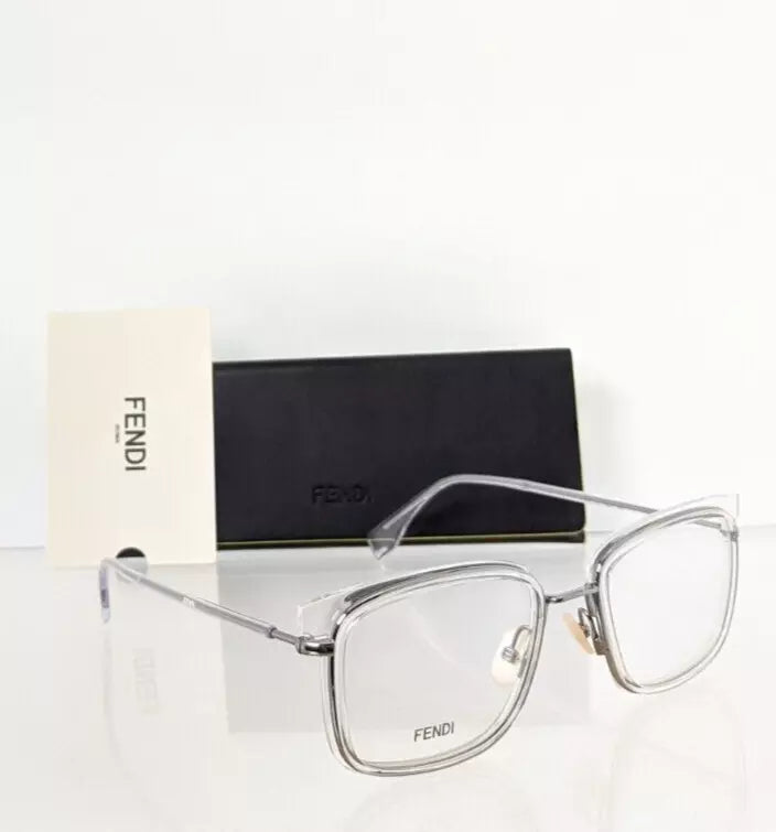 Brand New Authentic Fendi Eyeglasses 0064 900 54mm Crystal Frame 0064