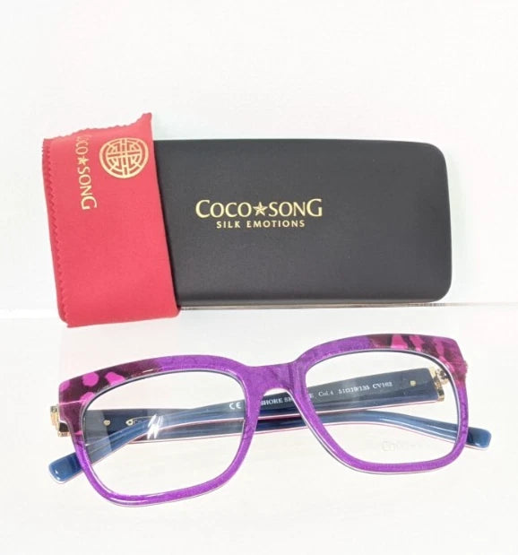 New Authentic COCO SONG Eyeglasses Seashore Skyline Col. 4 51mm CV162