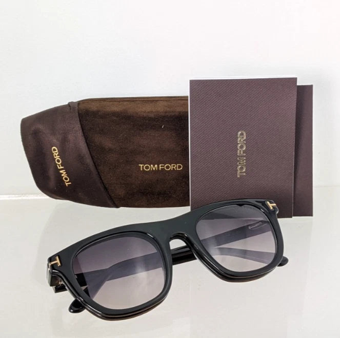 Brand New Authentic Tom Ford TF 5895 Eyeglasses with Clip FT 5895-B ECO 51mm