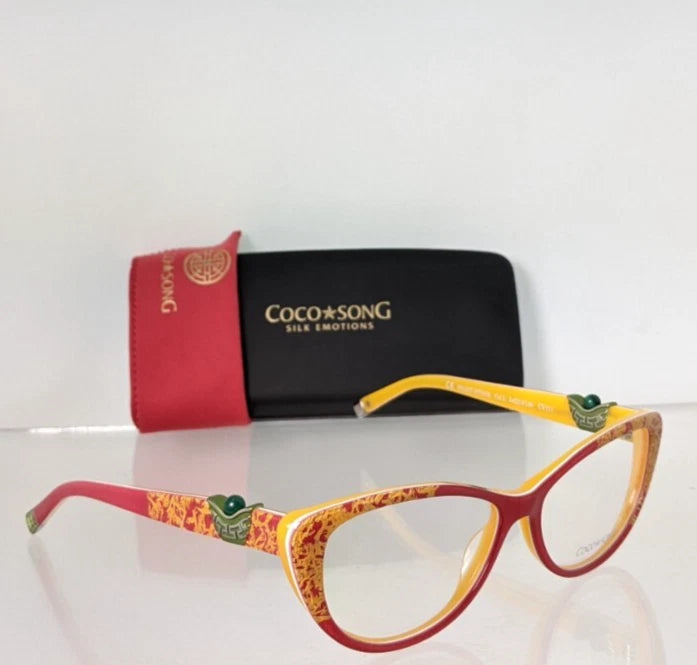 New Authentic COCO SONG Eyeglasses Heart Stone Col. 2 54mm CV111