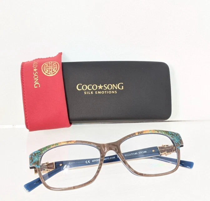 New Authentic COCO SONG Eyeglasses Stone Pavilion Col. 2 51mm CV159