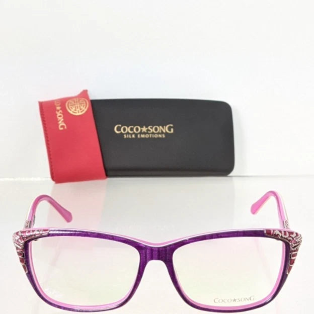 New Authentic COCO SONG Eyeglasses Travel Mind Col. 3 55mm CV136