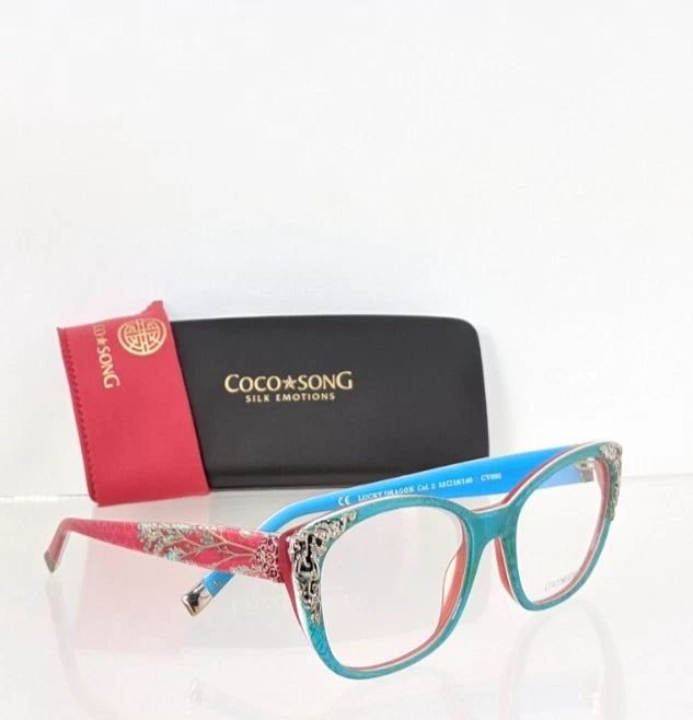 New Authentic COCO SONG Eyeglasses Lucky Dragon Col. 2 53mm CV095