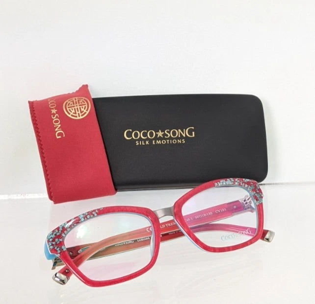 New Authentic COCO SONG Eyeglasses Cold Tremor Col. 1 50mm CV101