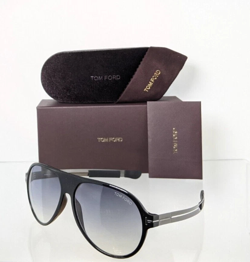 Brand New Authentic Tom Ford Sunglasses FT TF 0881 TF881 01B Oscar 60mm Frame