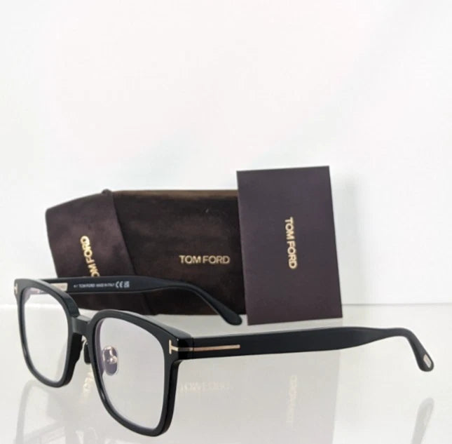 Brand New Authentic Tom Ford TF 5859 Eyeglasses 001 Frame FT 5859-D-B 53mm