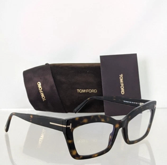 Brand New Authentic Tom Ford TF 5766 Eyeglasses 052 Frame FT 5766-B 54mm
