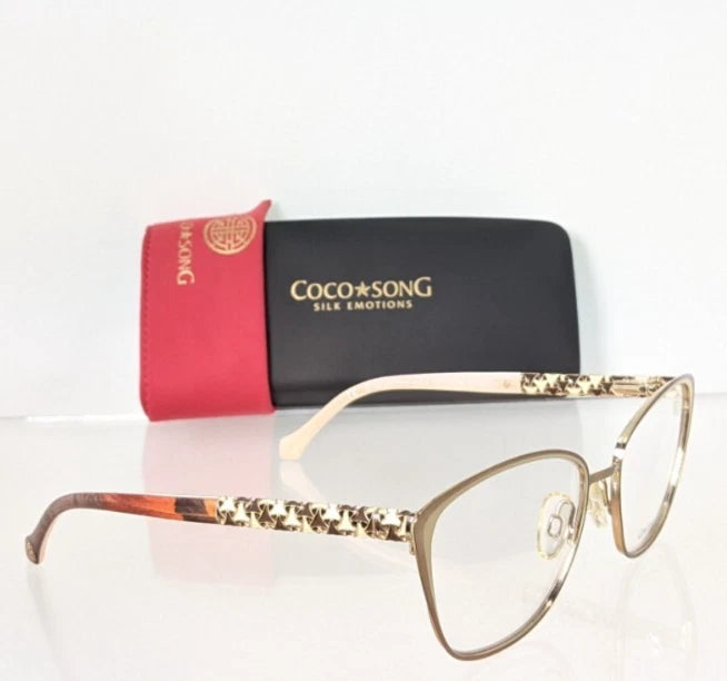 New Authentic COCO SONG Eyeglasses Susie Brown Col. 4 54mm CV198