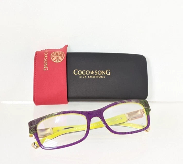 New Authentic COCO SONG Eyeglasses Party Dance Col. 1 53mm CV106