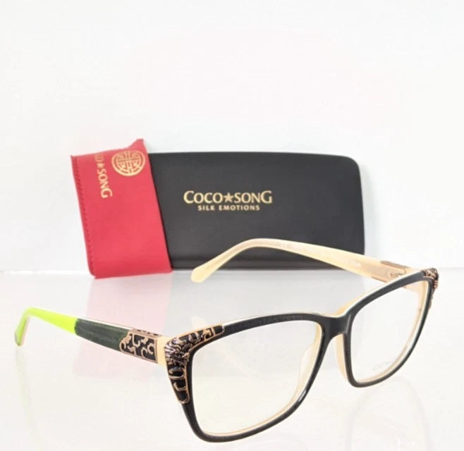 New Authentic COCO SONG Eyeglasses Travel Mind Col. 1 55mm CV136