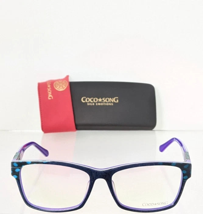 New Authentic COCO SONG Eyeglasses Known Place Col. 1 54mm CV141