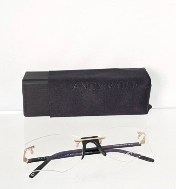 New Authentic Andy Wolf Eyeglasses ZARIAH Col. a Hand Made Austria 57mm Frame