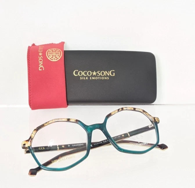 New Authentic CCS by COCO SONG Eyeglasses CCS 154 Col. 1 52mm