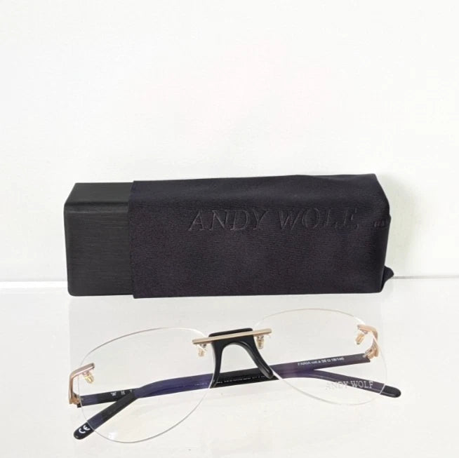 New Authentic Andy Wolf Eyeglasses FARIA Col. a Hand Made Austria 56mm Frame