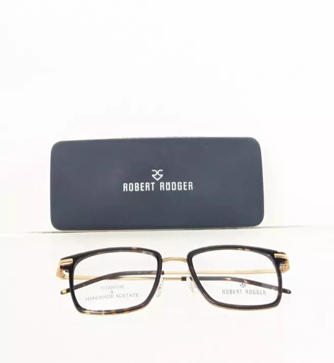 Brand New Authentic Robert Rudger Eyeglasses RR054 Col 1 52mm 054