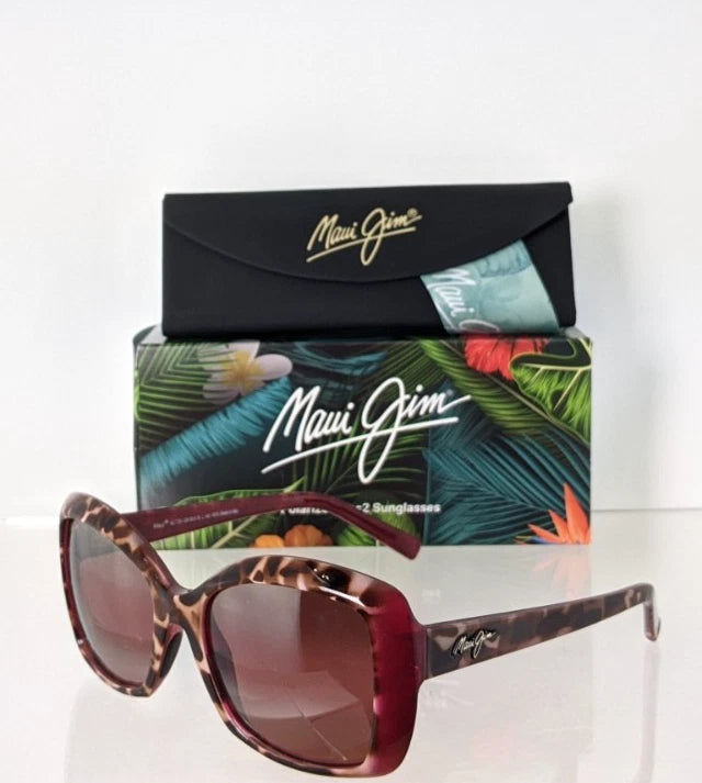 Brand New Authentic Maui Jim Sunglasses ORCHID MJ 735 - 12B STG - BG 56mm